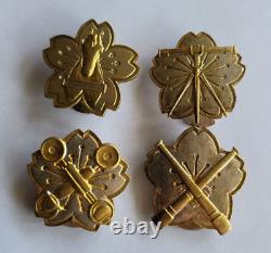 RARE! Japanese Imperial Army Badges Nice Set. WWII 1929-1945