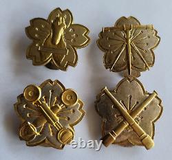 RARE! Japanese Imperial Army Badges Nice Set. WWII 1929-1945