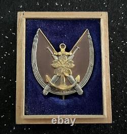 RARE Japanese Imperial Navy Communications Proficiency Badge Medal Army WWII WW2