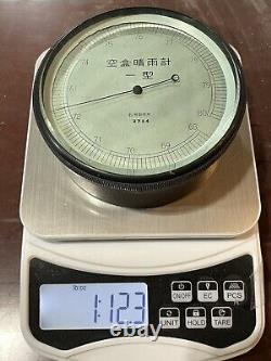 RARE Vintage March 1945 Type 1 Aneroid Barometer Imperial Japanese Yanagi VGC