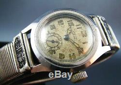 RARE Vintage WW2 Era SEIKO Japanese Military Imperial Army Mens Watch