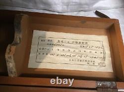 Rare! 1940s WWII Japanese Imperial Navy Wind Speed Anemometer Original Box