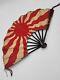 Rare Antique Ww2 Rising Sun Imperial Japanese Iron Folding Fan. One Of A Kind