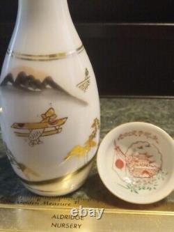 Rare Japanese Army WW2 Imperial Military Sake Bottle and Helmet Sake Cup