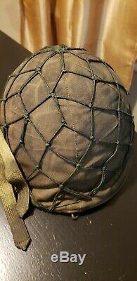 Rare Navy Ww2 Wwii Imperial Japanese Army Helmet Japan Collectible Antique