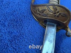 Rare Original Ww2 Japanese Imperial Navy Officer`s Sword And Scabbard