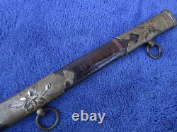 Rare Original Ww2 Japanese Imperial Navy Officer`s Sword And Scabbard