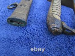 Rare Original Ww2 Japanese Imperial Navy Officer`s Sword And Scabbard