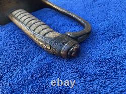 Rare Original Ww2 Japanese Imperial Navy Officer`s Sword And Scabbard