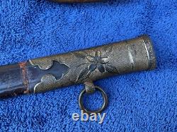 Rare Original Ww2 Japanese Imperial Navy Officer`s Sword And Scabbard