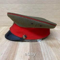 Rare Vintage WW2 WWII Japanese Imperial Army Officer Hat Cap Original item F/S