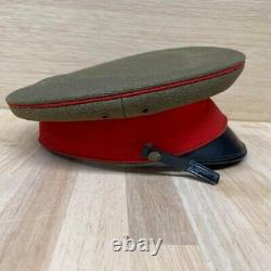 Rare Vintage WW2 WWII Japanese Imperial Army Officer Hat Cap Original item F/S