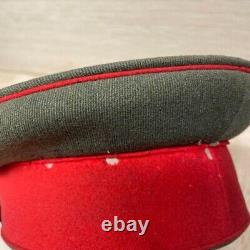 Rare Vintage WW2 WWII Japanese Imperial Army Officer Hat Cap Original item F/S