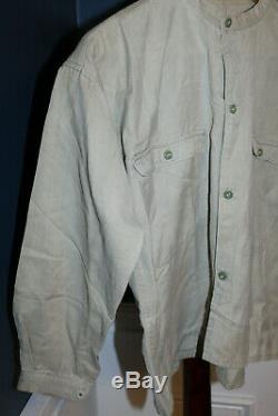 Rare WW2 Imperial Japanese Army Long Sleeve Uniform Shirt, Stamped