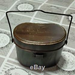 Rare WW2 Imperial Japanese Army Rice cooker stocking Military Antique Free/Ship