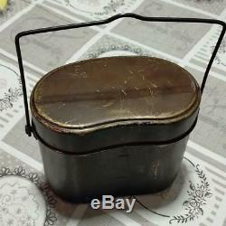 Rare WW2 Imperial Japanese Army Rice cooker stocking Military Antique Free/Ship