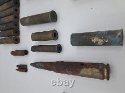 Rare WW2 Imperial Japanese Army Shells Empty cartridges machine gun