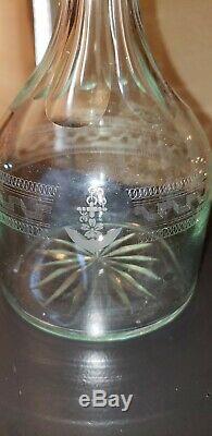 Rare Wwii Japanese Imperial High Rank Officer's Navy Decanter Collectible Antiq