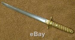 RareIMPERIAL HOUSEHOLD DirkJapanese WW II -Old/Antique Samurai Sword/Dagger