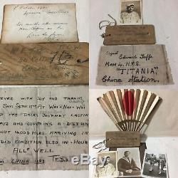 Royal Navy Japanese WWII POW Memorabilia E Tuffs J69264 1919 1946 100+ Photos