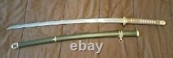 Ryujin Imperial Gunto WWII Repro Katana Sword with Certificate and Cleaning Kit