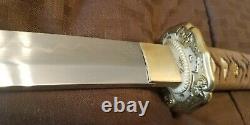 Ryujin Imperial Gunto WWII Repro Katana Sword with Certificate and Cleaning Kit