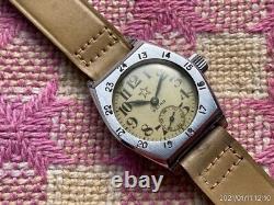 SEIKO Seikosha Former Japanese Army Watch Star Mark WW2 Imperial military SUPERB