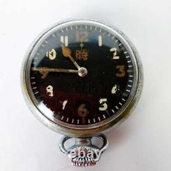 SEIKOSHA Antique Pocket Watch Imperial Japanese Army SEIKO 15 Jewels Silver