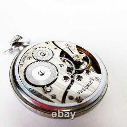 SEIKOSHA Antique Pocket Watch Imperial Japanese Army SEIKO 15 Jewels Silver