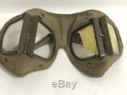 SET of 2 WW2 Japanese Imperial Army Field Vintage Goggles