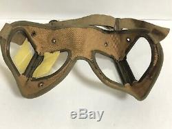 SET of 2 WW2 Japanese Imperial Army Field Vintage Goggles