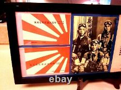 VINTAGE SIGNED PHOTOGRAPH of (3)'IMPERIAL JAPANESE NAVY PILOT'S' in FULL GEAR