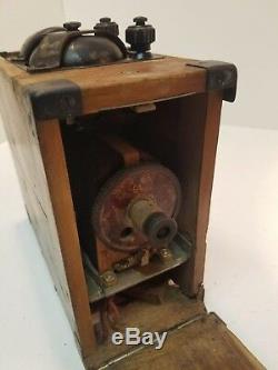Vintage Antique WW2 Imperial Japanese Army TRENCH TELEPHONE RARE