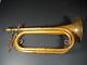 Vintage Brass Bugle In The Style Of Wwii Imperial Japanese Military Brass Bugle