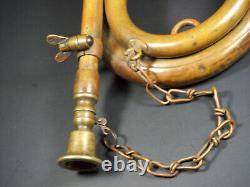 Vintage Brass Bugle in the Style of WWII Imperial Japanese Military Brass Bugle