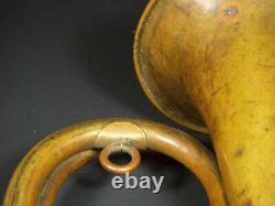 Vintage Brass Bugle in the Style of WWII Imperial Japanese Military Brass Bugle