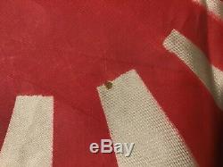 Vintage Imperial Japanese Army WWII National Flag Rising Sun 12 X 20