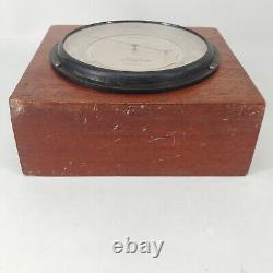 Vintage Japanese Barometer Thermometer No. 651 with Wood Mount Poss. Imperial Navy