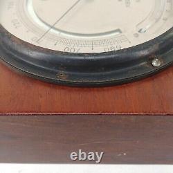Vintage Japanese Barometer Thermometer No. 651 with Wood Mount Poss. Imperial Navy