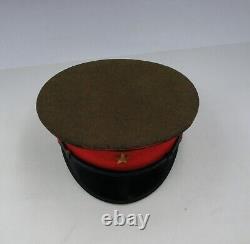 Vintage Japanese Imperial army Officer Hat Cap WW2 original item Vintage Good