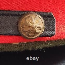 Vintage Japanese Imperial army Officer Hat Cap WW2 original item Vintage Good