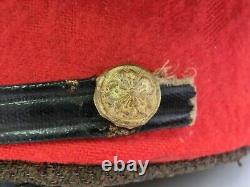 Vintage Japanese Imperial army Officer Hat Cap WW2 original item Vintage Good