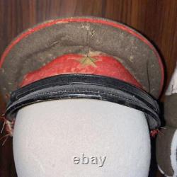 Vintage Japanese Imperial army military cap acceptable condition #43