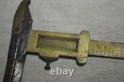 Vintage Japanese Metric and Imperial Vernier Caliper WWII Era Marked TOKYO