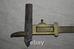 Vintage Japanese Metric and Imperial Vernier Caliper WWII Era Marked TOKYO