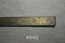 Vintage Japanese Metric and Imperial Vernier Caliper WWII Era Marked TOKYO