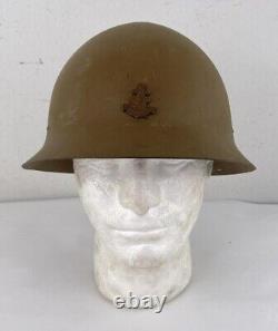 Vintage Japanese Navy Iron Helmet WW2 Imperial Civilian Army Military