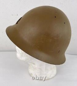 Vintage Japanese Navy Iron Helmet WW2 Imperial Civilian Army Military