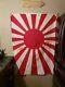 Vintage Japanese Ww2 Imperial Japan Silk Flag Collectible Soldier's Clot Big