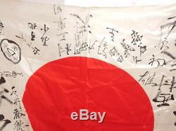 Vintage Japanese WW2 Imperial Japan Silk Flag /soldier's clot army